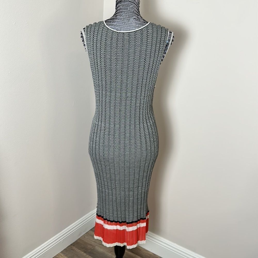 GREY by Jason Wu Chevron Knit Dress size L - Picture 7 of 14